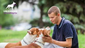 Dog training ad appearing in Google search results